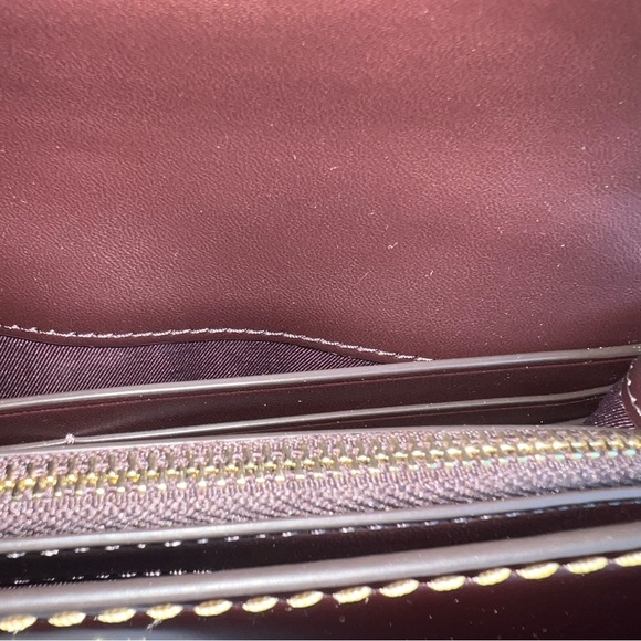 NWT Tory Burch Britten Smooth Chain Wallet & Wristlet - Picture 15 of 16